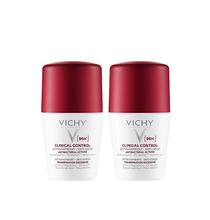 Rullantiperspirant naistele Vichy Clinical Control 96h, 2 x 50 ml