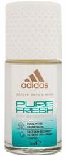 Rulldeodorant naistele Adidas Pure Fresh, 50 ml