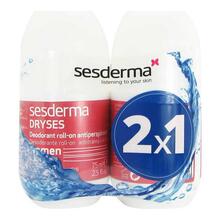 Rull-deodorant antiperspirant naistele Sesderma Dryses Roll On, 2x75 ml