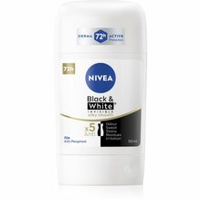 Pulgantiperspirant naistele Nivea Black & White Invisible Silky Smooth, 50 ml