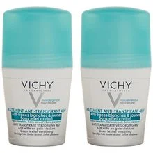 Rullantiperspirant naistele Vichy Traitement Anti-Transpirant 48H Roll-on, valgete ja kollaste plekkide vastu, 2 x 50 ml