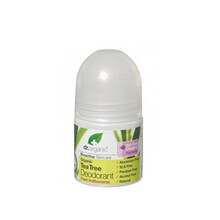 Rull-deodorant naistele Dr. Organic Tea Tree, 50 ml