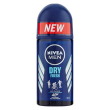 Rull-deodorant meestele Nivea Men Dry Fresh 48h Roll-On, 50 ml