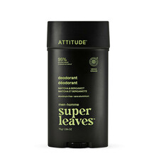 Deodorant meestele Attitude Natural men´s Super Leaves Matcha & Bergamot, 75 g