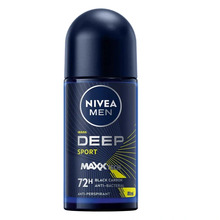 Rull-deodorant meestele Nivea Men Deep Sport Roll-On, 50 ml