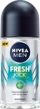 Rulldeodorant meestele Nivea Men Fresh Kick 48H, 50 ml