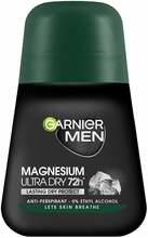 Rulldeodorant meestele Garnier Men Mineral Magnesium Ultra Dry 72h, 50 ml