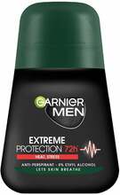 Rulldeodorant meestele Garnier Men Extreme Protection 72H, 50 ml
