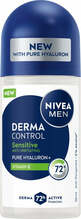 Rullantiperspirant Nivea Men Derma Control Sensitive meestele, 50 ml