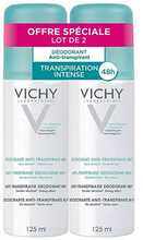 Pihustatav antiperspirant Vichy, 2 x 125 ml