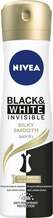 Spreideodorant Nivea Black & White Invisible Silky Smooth, 150 ml