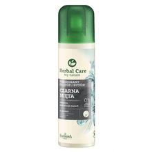 Pihustatav deodorant jalgadele ja jalanõudele Farmona Herbal Care Black Mint, 150 ml