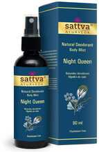 Looduslik pihustatav deodorant Sattva Ayurveda Night Queen, 80 ml