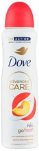 Pihustatav deodorant Dove Advanced Care Peach & White Blossom, 150 ml