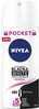 Pihustatav deodorant Nivea Black & White Invisible Original, 100 ml