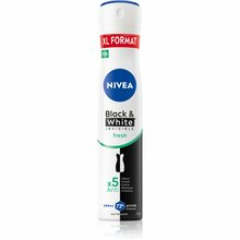 Pihustatav antiperspirant Nivea Black & White Invisible Fresh, 200 ml