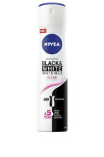 Pihustatav antiperspirant naistele Nivea Invisible Black & White Clear, 150 ml