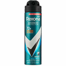 Pihustatav antiperspirant meestele Rexona Men Advanced Protection Invisible Ice Fresh, 150 ml