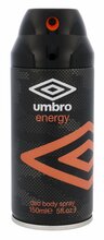 Pihustatav deodorant meestele Umbro Energy, 150 ml
