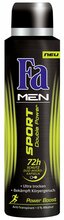 Pihustatav deodorant meestele Fa Men Sport Energy Boost Double Power, 150 ml