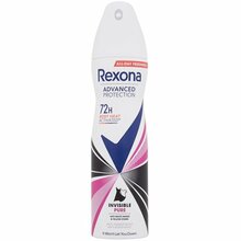 Pihustatav antiperspirant Rexona Advanced Protection Invisible Pure, 72 h, 150 ml