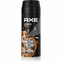 Spreideodorant meestele Axe Collision Leather & Cookies, 150 ml