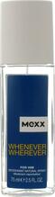 Spreideodorant meestele Mexx Whenever Wherever, 75 ml