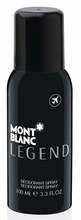 Pihustatav deodorant meestele Montblanc Legend, 100 ml