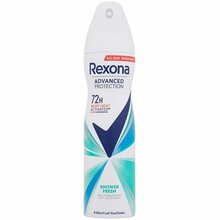 Pihustatav antiperspirant naistele Rexona Advanced Protection Shower Fresh, 72 h, 150 ml