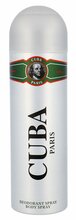 Pihustatav deodorant meestele Cuba Green, 200 ml