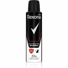 Pihustatav antiperspirant meestele Rexona Men Active Protection+ Invisible, 150 ml