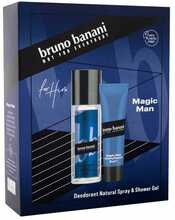 Komplekt meestele Bruno Banani Magic Man: pihustatav deodorant 75 ml + dušigeel 50 ml