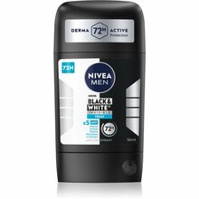 Pulgantiperspirant meestele Nivea Men Black & White Invisible Fresh, 50 ml