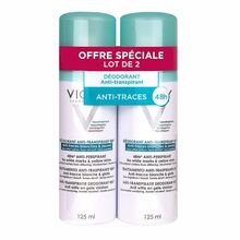 Pihustatav antiperspirant Vichy Anti-Perspirant Deodorant 48H, 2x125 ml