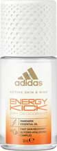 Rulldeodorant Adidas Energy Kick, 50 ml