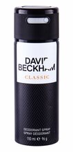 Spreideodorant meestele David Beckham Classic, 150 ml