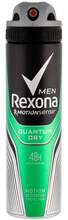 Pihustatav antiperspirant meestele Rexona Men Motionsense Quantum Dry, 150 ml