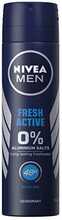 Spreideodorant meestele Nivea Fresh Active Men, 150 ml
