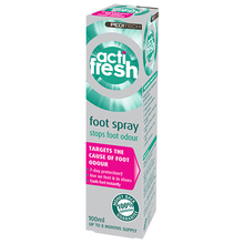 Jalgade ja jalatsite lõhnasprei Acti Fresh, 100 ml