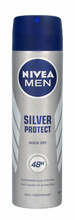 Pihustatav antiperspirant meestele Nivea Men Silver Protect Dynamic Power, 48 h, 150 ml