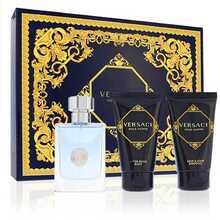 Kingikomplekt Versace Pour Homme: tualettvesi 50 ml + palsam pärast habemeajamist 50 ml + dušigeel 50 ml