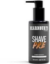 Raseerimiseelne kreem Beardburys Amber Midnight Anti-Irritation Pre-Shave Cream, 150 ml