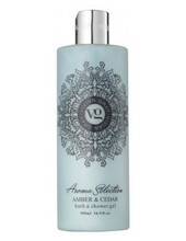 Vanni- ja dušigeel Vivian Gray Aroma Selection Amber & Cedar, 500 ml