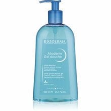 Dušigeel naistele Bioderma Atoderm Gel siidise koostisega kuivale ja tundlikule nahale, 500 ml