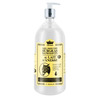 Dušigeel Les Petites Bains de Provence Donkey Milk, kehale, näole ja juustele, tundlikule nahale, 1000 ml