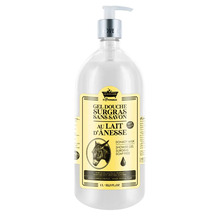 Dušigeel Les Petites Bains de Provence Donkey Milk, kehale, näole ja juustele, tundlikule nahale, 1000 ml