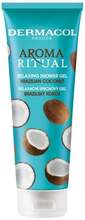 Lõõgastav dušigeel naistele Dermacol Aroma Ritual Brazilian Coconut, 250 ml