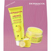 Kingikomplekt Dermacol Aroma Moment Bahamas Banana, dušigeel 250 ml ja kehakoorija 200 g