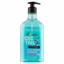Dušigeel Bielenda Shower Coctail Blue Matcha Blueberry, 400 ml