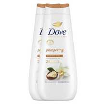 Dušigeel Dove Karite Duplo, 400 ml